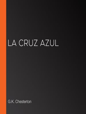cover image of La cruz azul